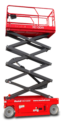 رافعات مقصية كهربائية متحركة