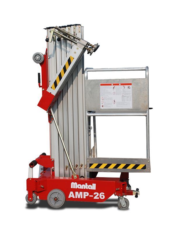 منصّة عمل علوية متنقلة ذات سارية واحدة، AMP