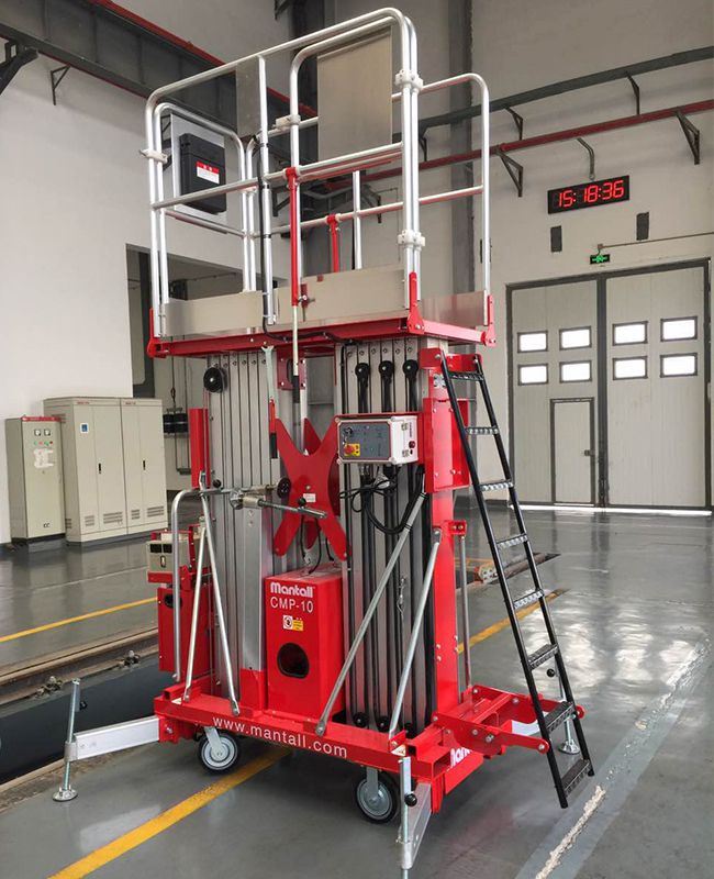 منصّة عمل علوية متنقلة مزدوجة السارية، CMP