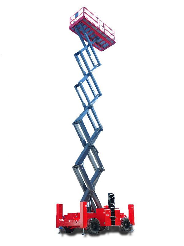 رافعة مقصية سيزر لفت متحركة ذاتية الدفع، XDW