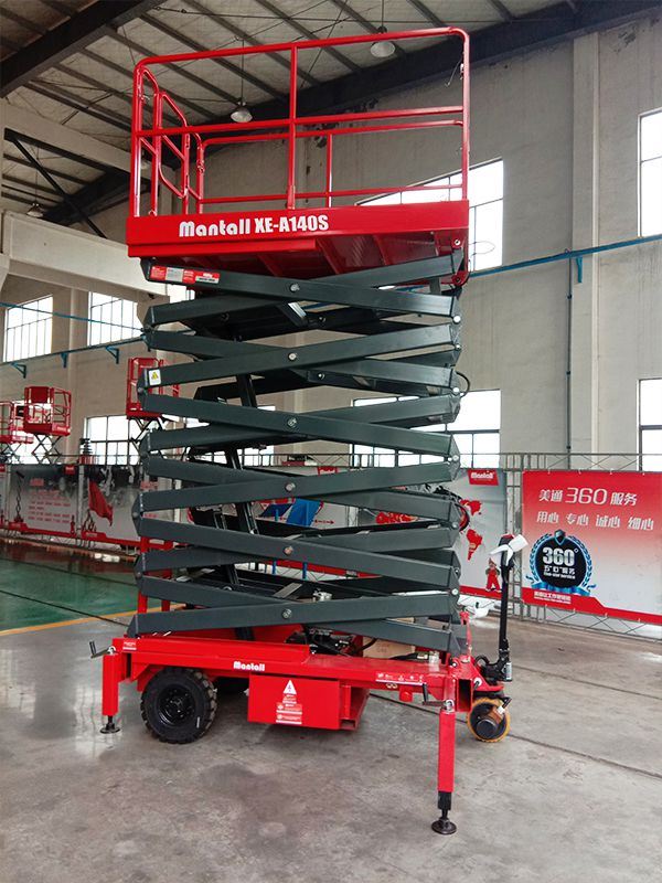 رافعة مقصية سيزر لفت كهربائية متنقلة، XE-A