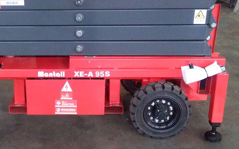 رافعة مقصية سيزر لفت كهربائية متنقلة، XE-A